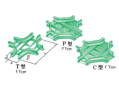 large-spans horizontal 4-way bridge frame